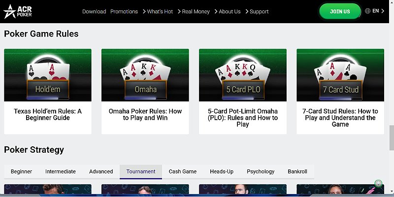 Americas Cardroom US - Poker
