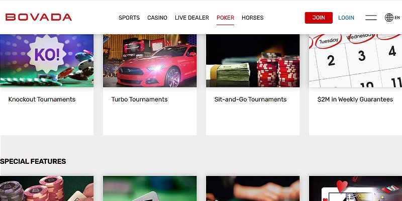 Bovada Casino US - Poker