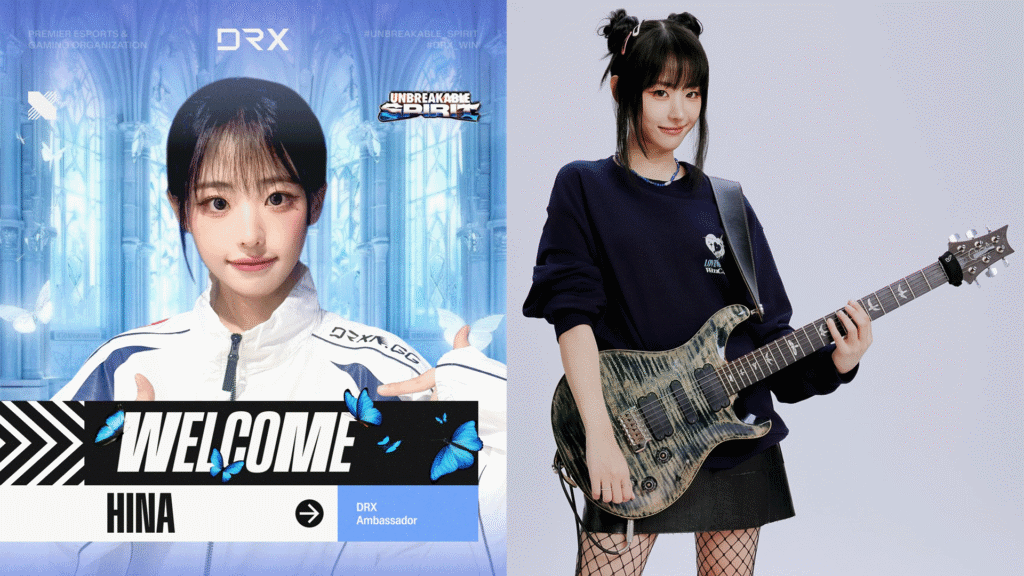 DRX names K-pop idol Hina of QWER as new brand ambassador