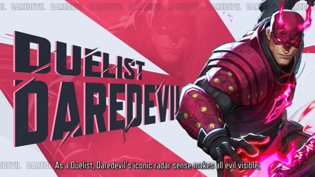 Daredevil is a duelist hero