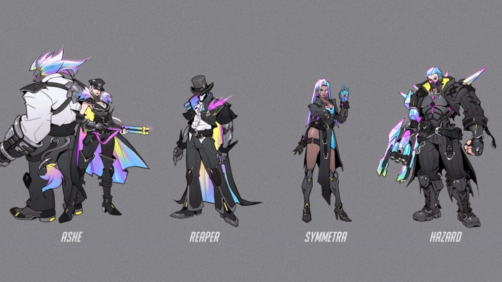 Overwatch 2 Goth skins