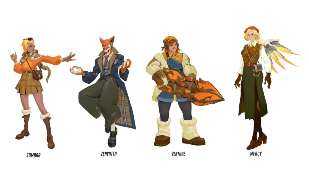 Overwatch 2 Fall Fashion skins