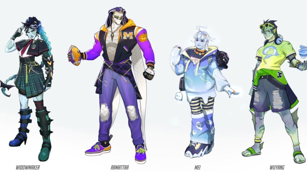 overwatch 2 monster skins monster high monster school