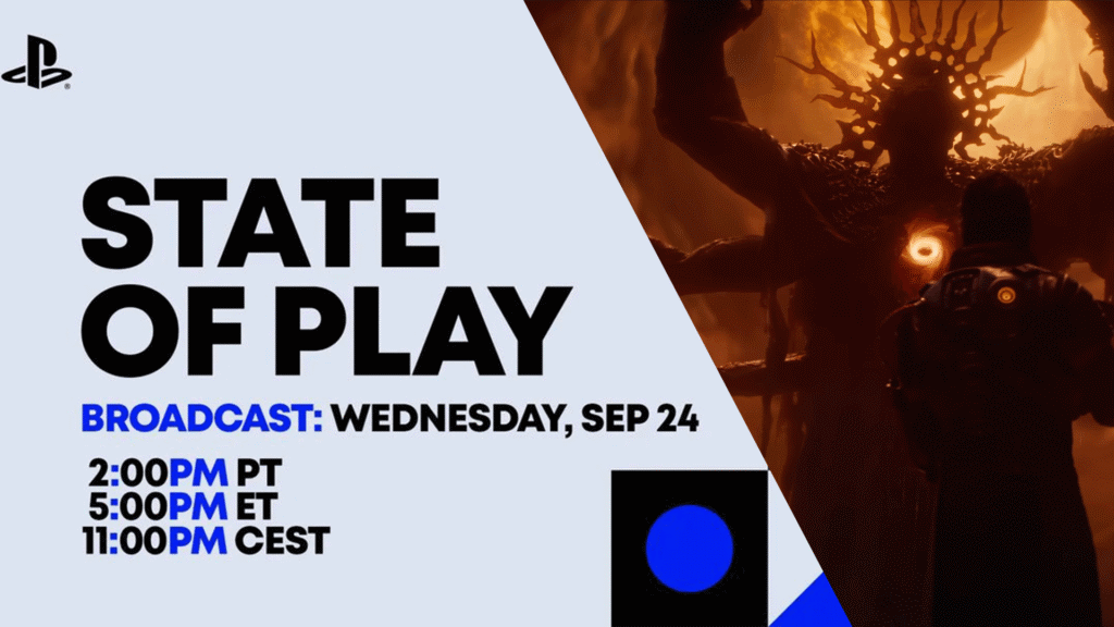 PlayStation State of Play September 2025: Start Time, Countdown, Predictions