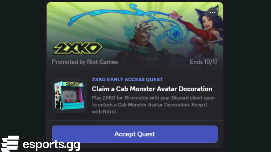 2XKO Discord Quest 