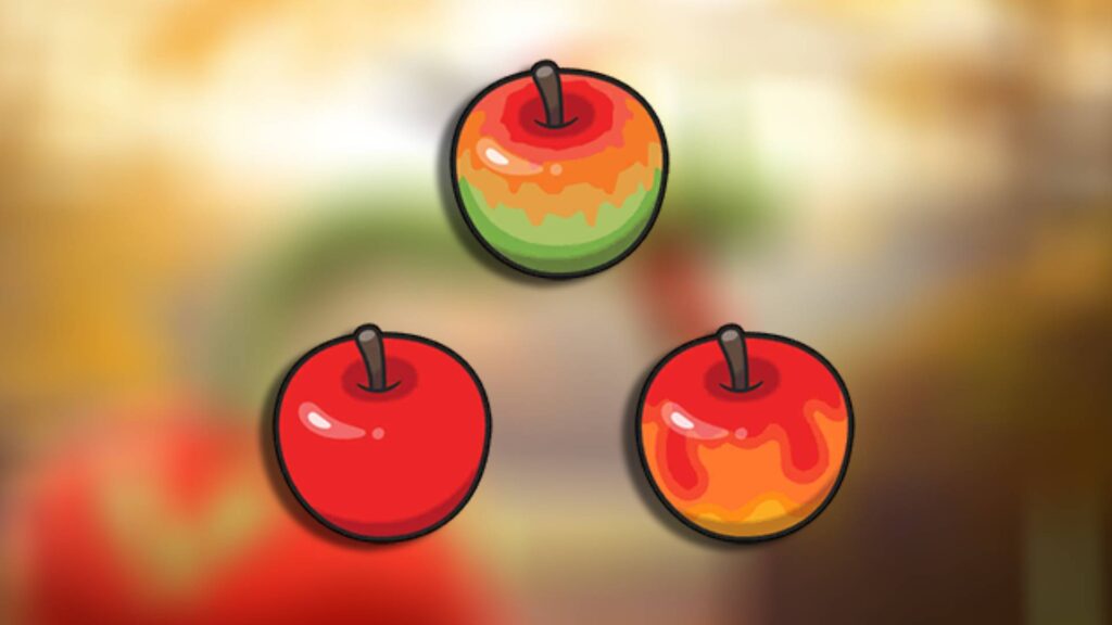 Apple items in Pokémon GO
