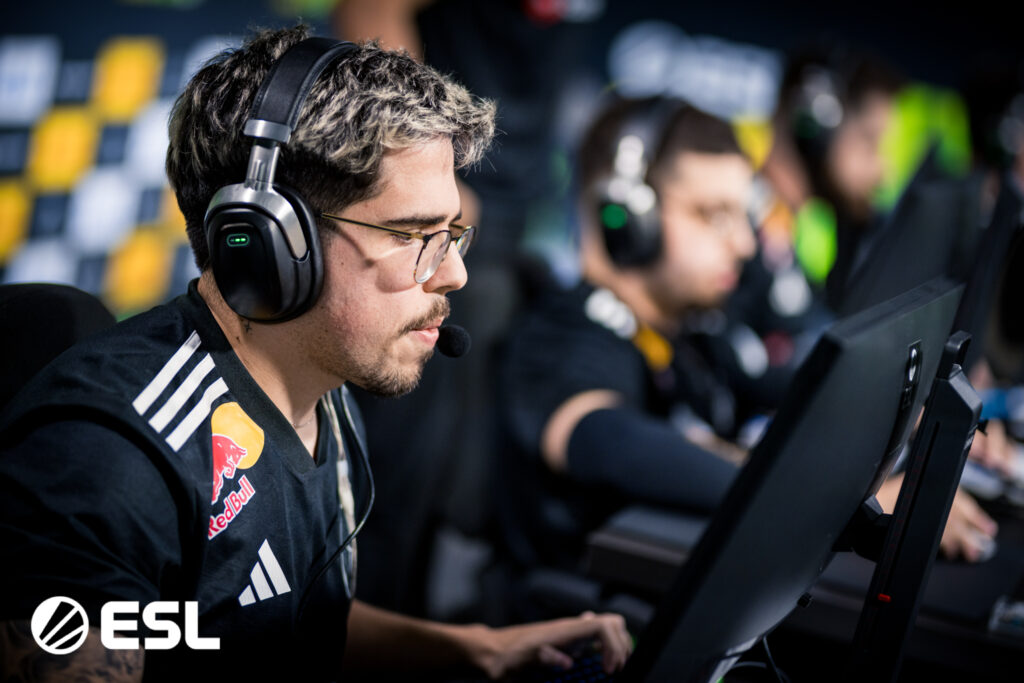 It’s a photo of the CS2 esports team FURIA at the event ESL Pro League Season 22 Stage 1.