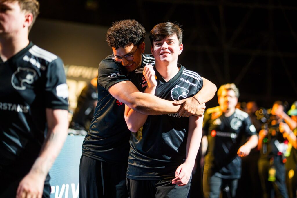 CS2 FURIA at the esports tournament Thunderpick World Championship 2025 - a photo.