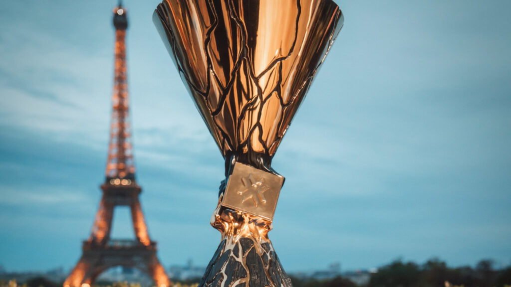 FNATIC versus NRG at the VALORANT Champions 2025 tournament