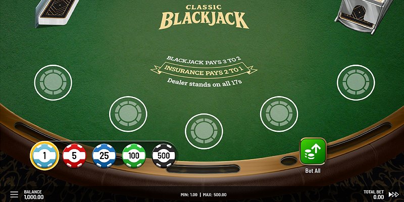 classic blackjack