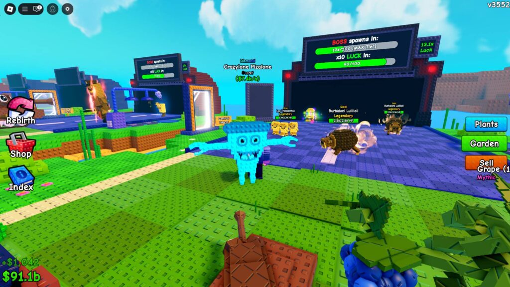 Crazylone Pizaione, a Secret Brainrot in Plants Vs Brainrots