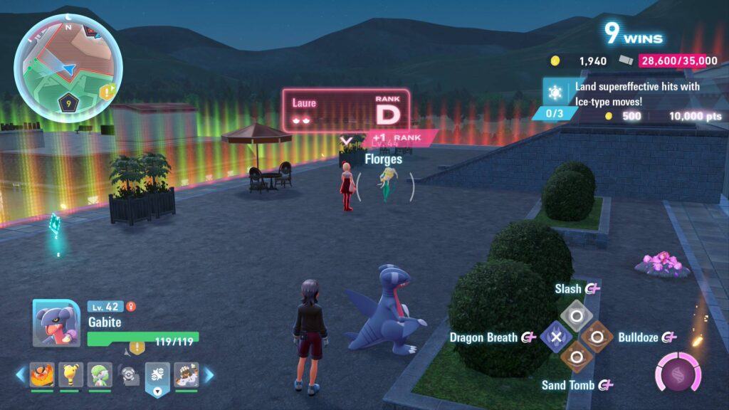 Finding a higher ranked Trainer in Pokémon Legends Z-A