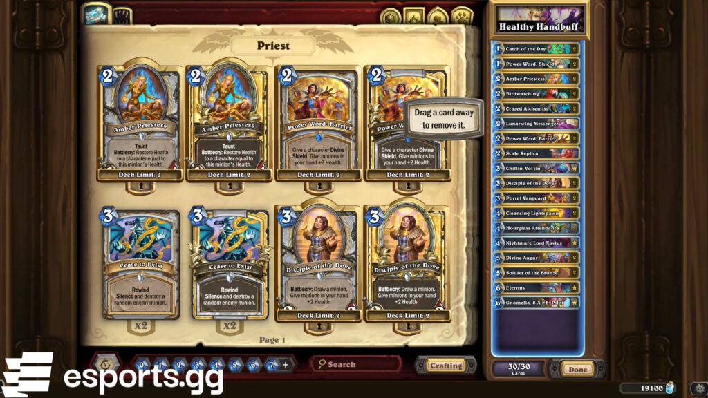 Healthy Handbuff Priest