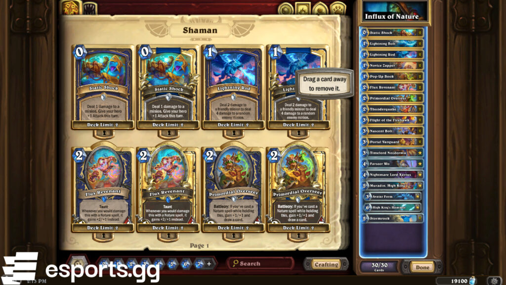 Influx of Nature Shaman