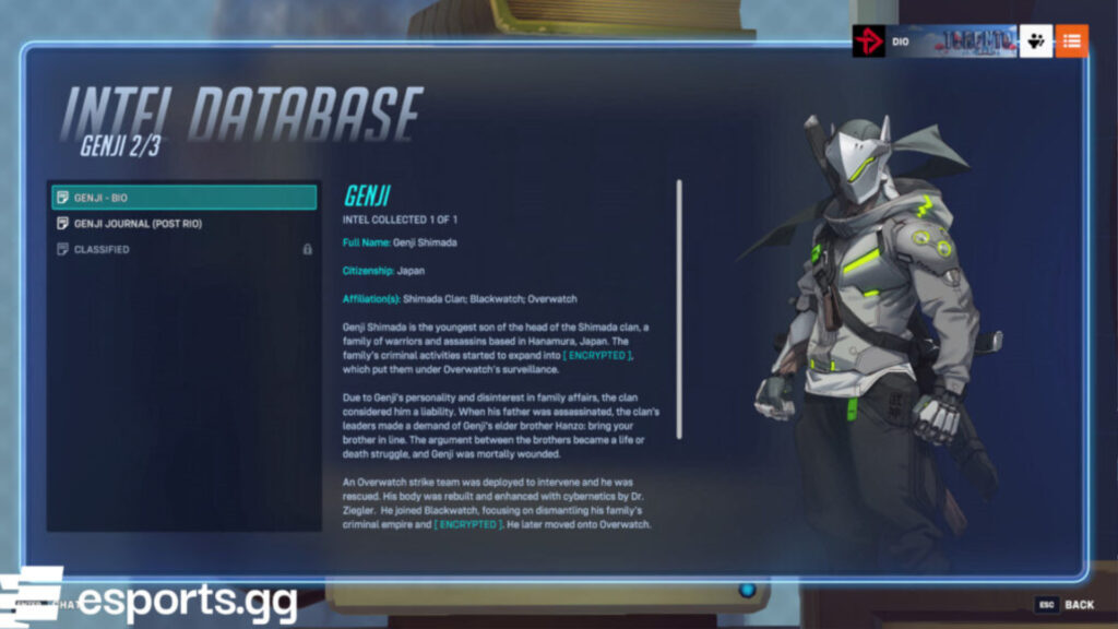 Overwatch 2 story lore area