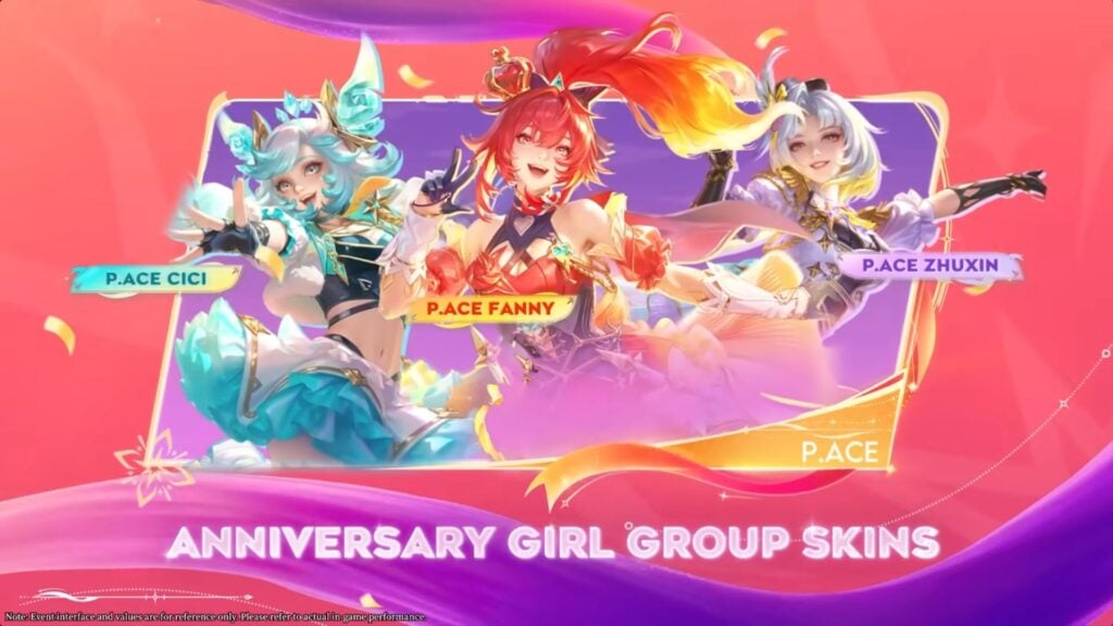 MLBB 9th Anniversary event - P.ACE Skins