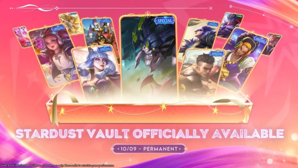 MLBB 9th Anniversary event - Stardust Vault