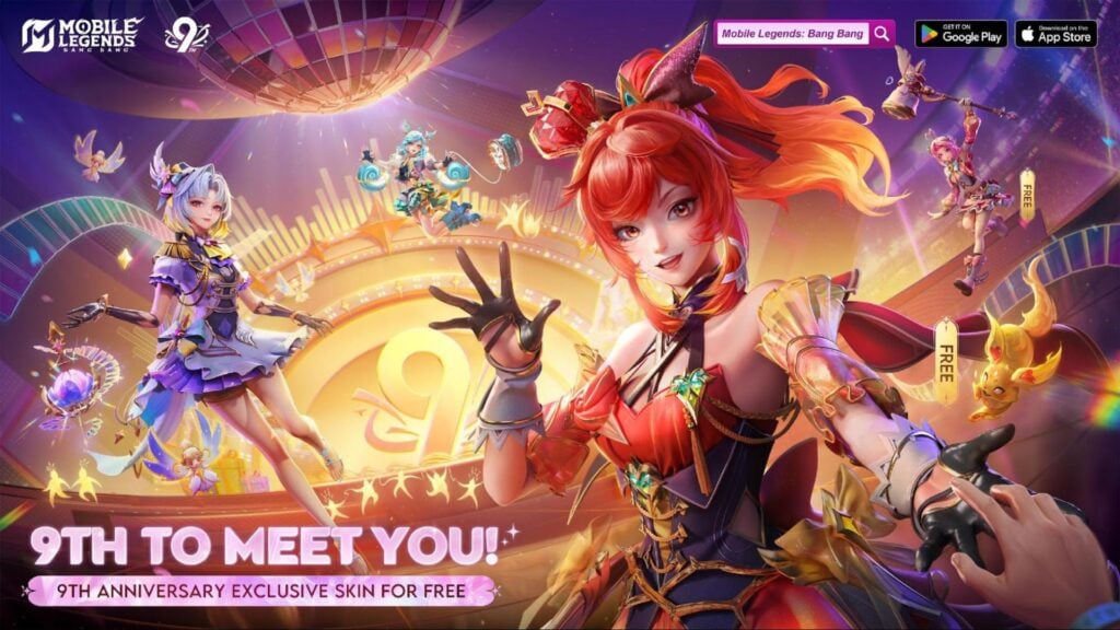 MLBB celebrates 9th anniversary with festival event, P.ACE skins