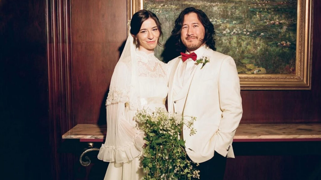 Markiplier marries Amy Nelson and shares wedding photos