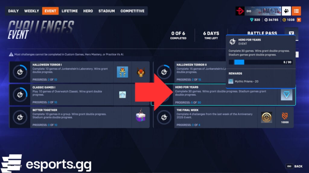 Overwatch 2 free mythic prisms