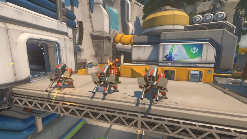 Torbjorn's turret shenanigans in Overwatch 2 Stadium Season 19