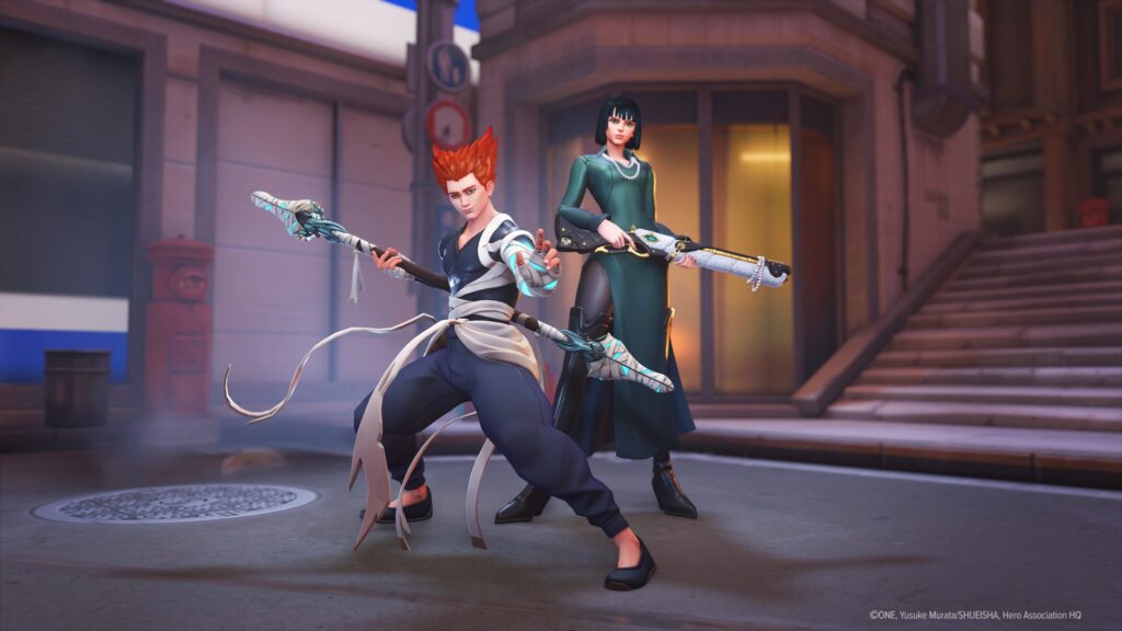Overwatch 2 x One-Punch Man returns with new Garou Wuyang and Hellish Blizzard Ashe skins!