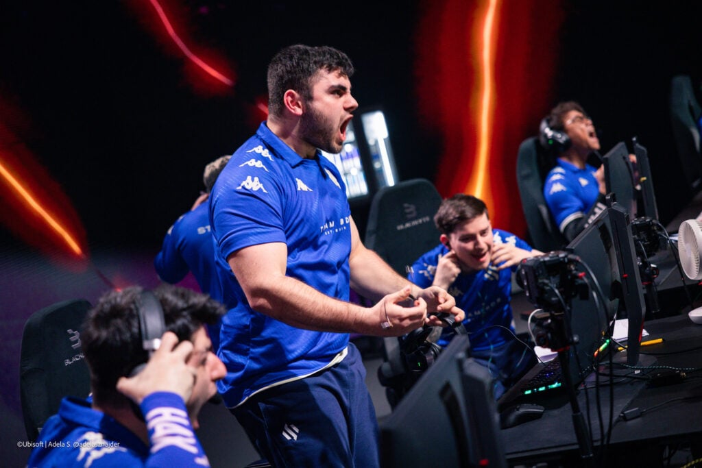 The Rainbow Six Siege Team BDS during the esports tournament R6 Manchester Major 2024.