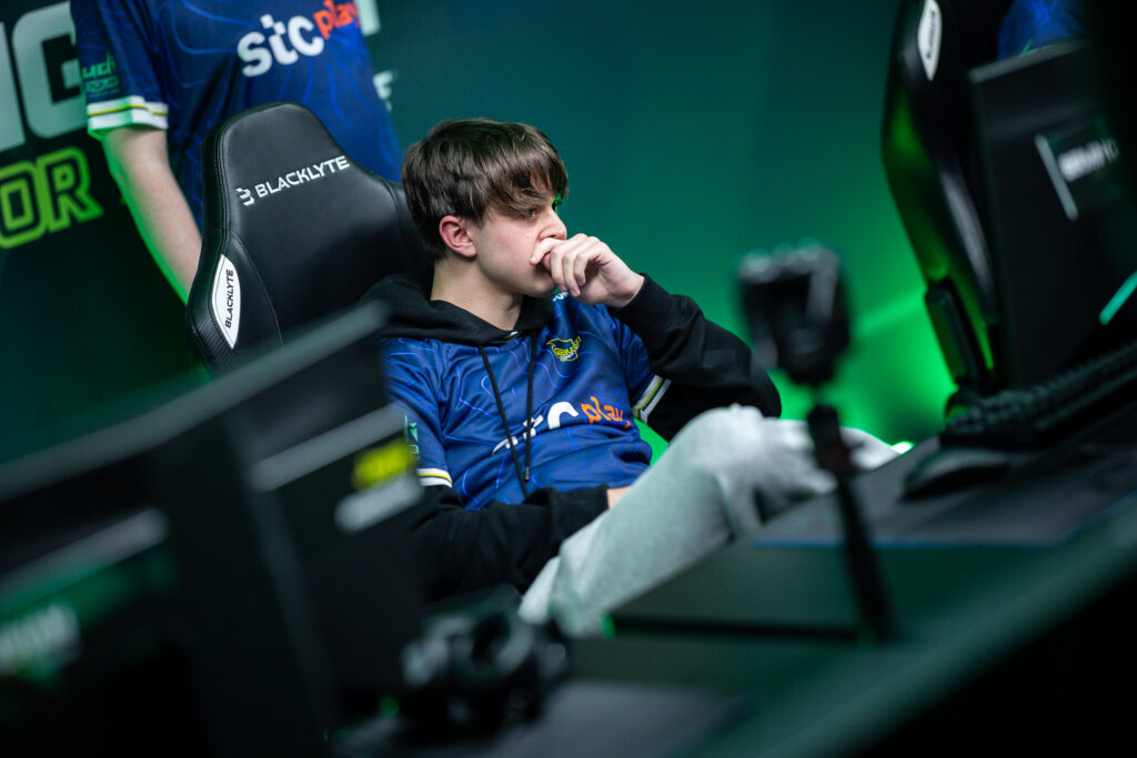 The Rocket League esports player Archie at the RLCS 2025 Birmingham Major.