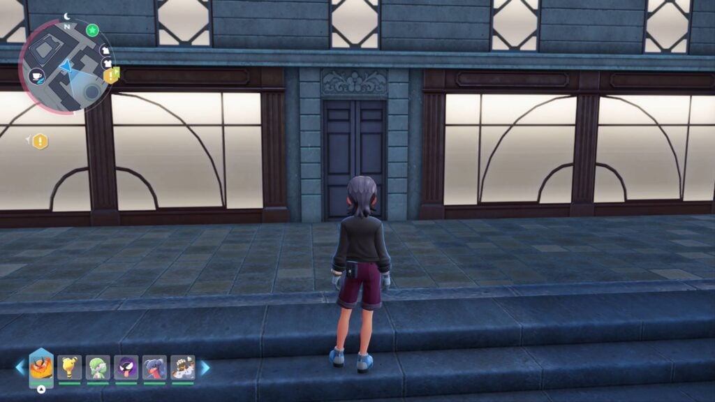 The old building that contains Wild Gengar in Pokémon Legends Z-A