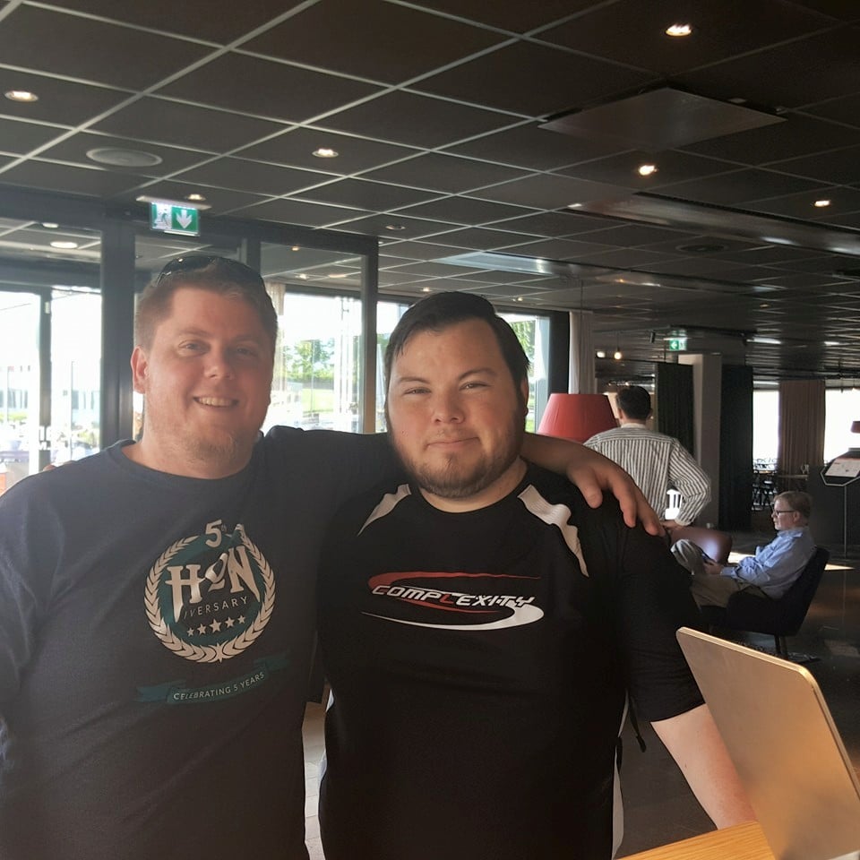 Breakycpk in a 2016 tournament, showing his love for the game before joining the HoN Reborn team.