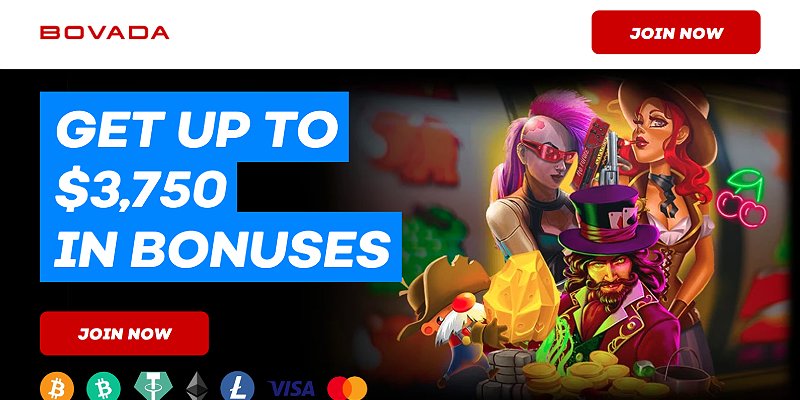 Bovada Casino US - Bonus