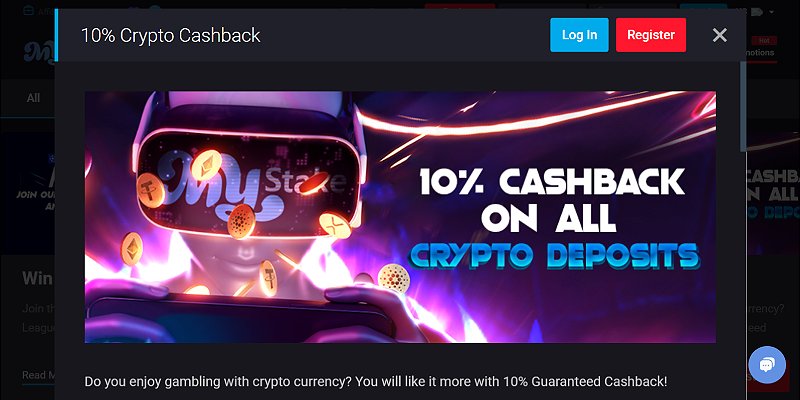 MyStake Casino US - Bonus