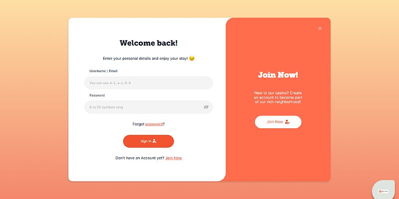 Rich Palms Casino Signup