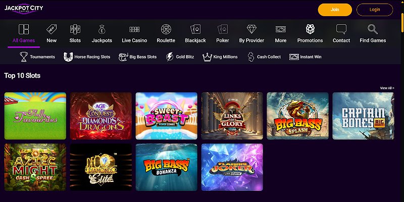 Jackpot City Casino UK