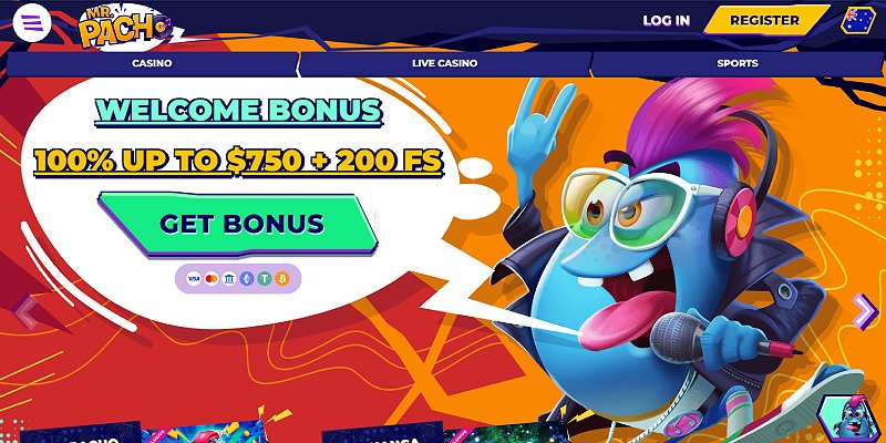 Mr Pacho AU - First Deposit Bonus