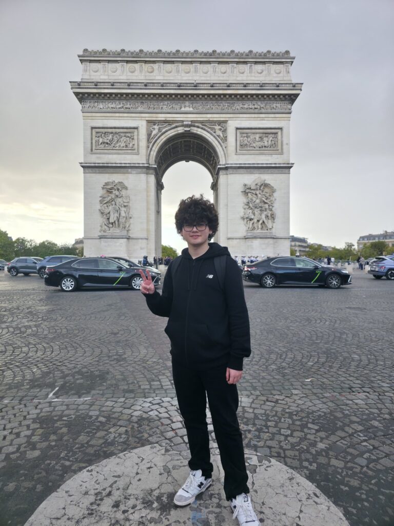 The SF6 player Blaz in Paris before the fighting games esports event Evo France 2025 - a photo.