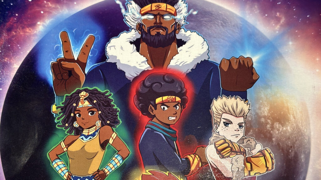 Black Liona and Cubs art