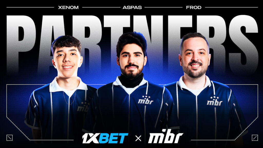 MIBR makes 1xBet first official betting partner in VALORANT