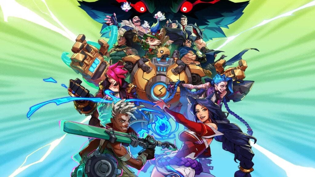The image highlights the early access roster of the LoL fighting game 2XKO.