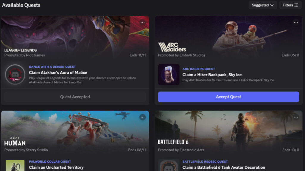 Atakhan's Aura of Malice Discord quest