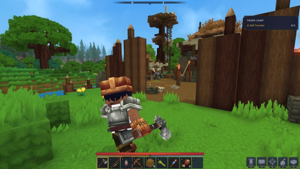 Battling in Hytale