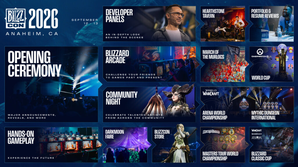 BlizzCon 2026 details revealed: We are so back!