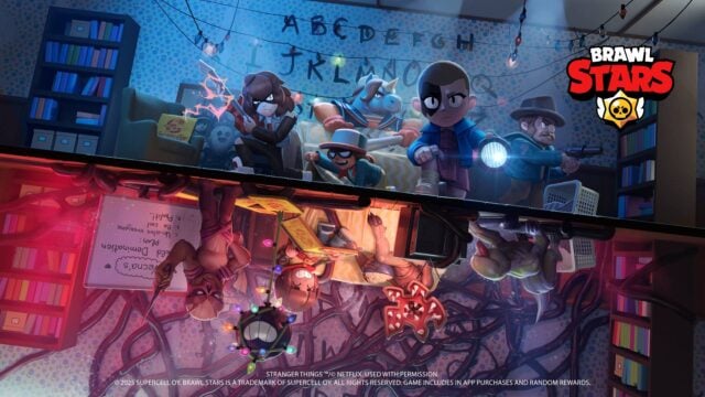 Stranger Things in Brawl Stars: Waffles, cards, battles, and lots of fun