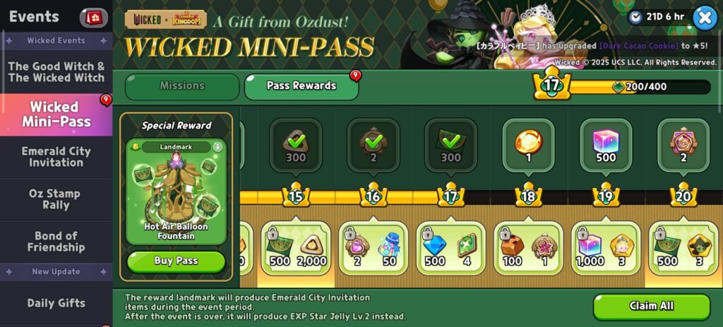 CRK Wicked Mini-Pass