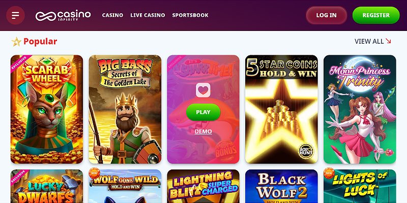 Casino Infinity Casino CA