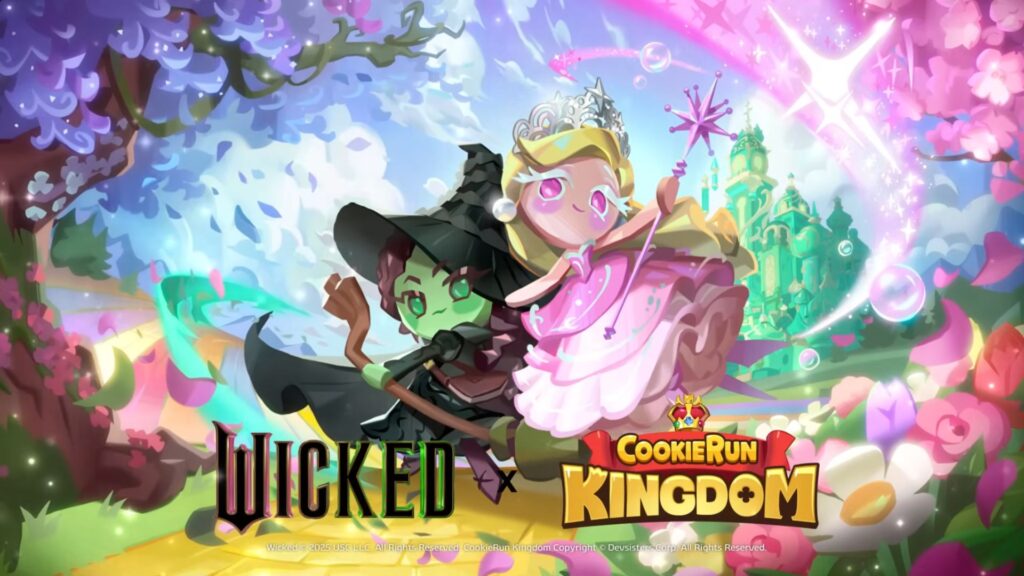 Cookie Run Kingdom x Wicked collab announced featuring Elphaba and Glinda