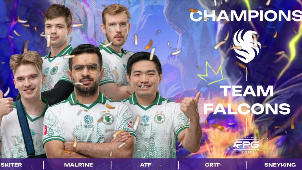 Team Falcons flying high: TI 2025 champions claim victory at FISSURE PLAYGROUND 2