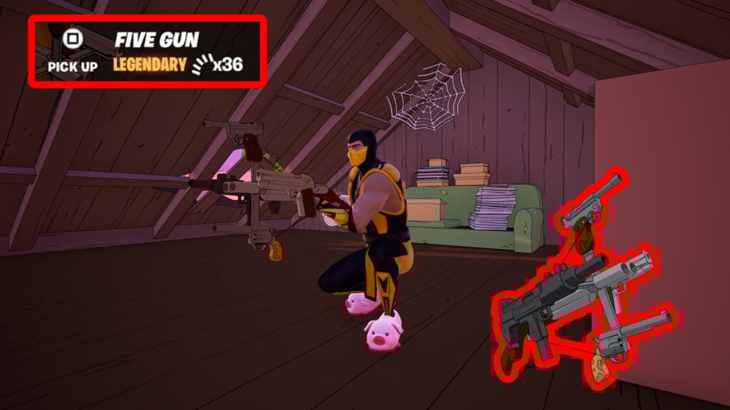 How to get Moe’s Five Gun in Fortnite