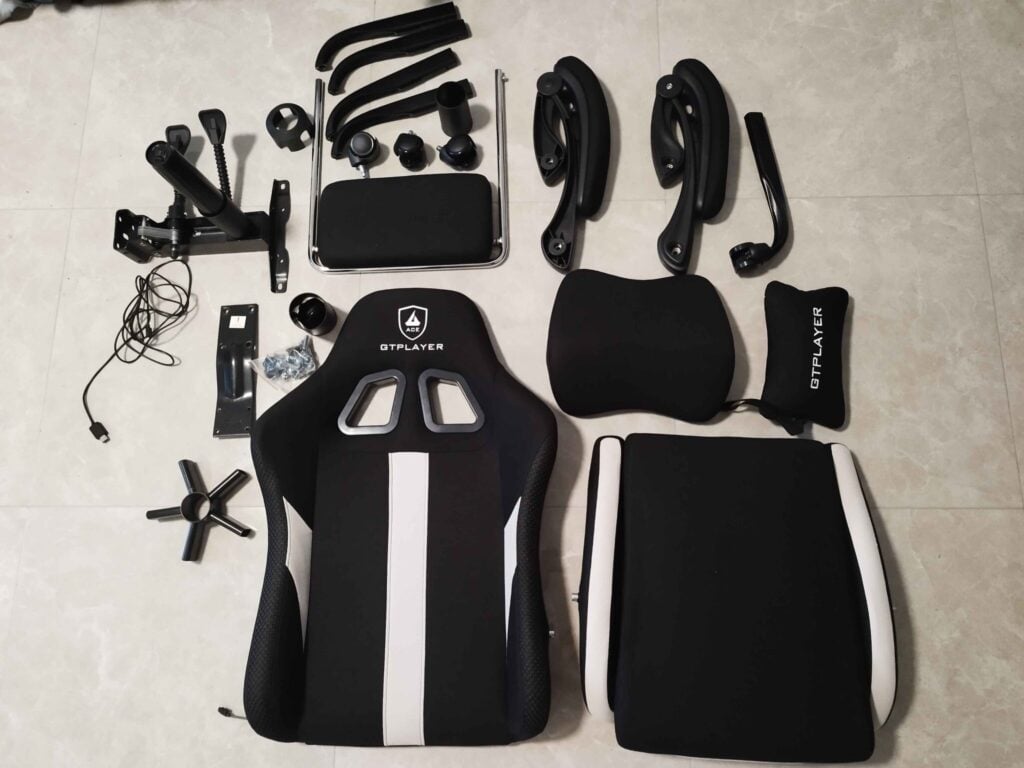 Assembly photo of GTPlayer GT905 RGB Gaming Chair