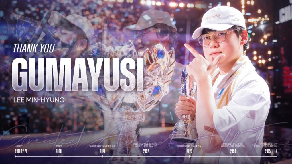 Gumayusi on leaving T1: “Another journey to prove myself”